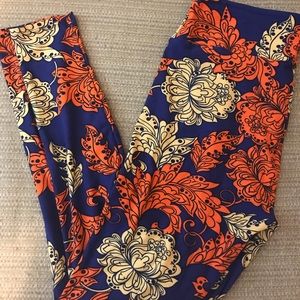 Lularoe TC floral leggings